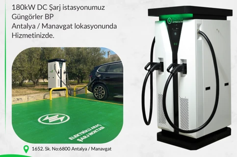 Antalya Manavgat Gunsel BP sarj istasyonu kurulumu